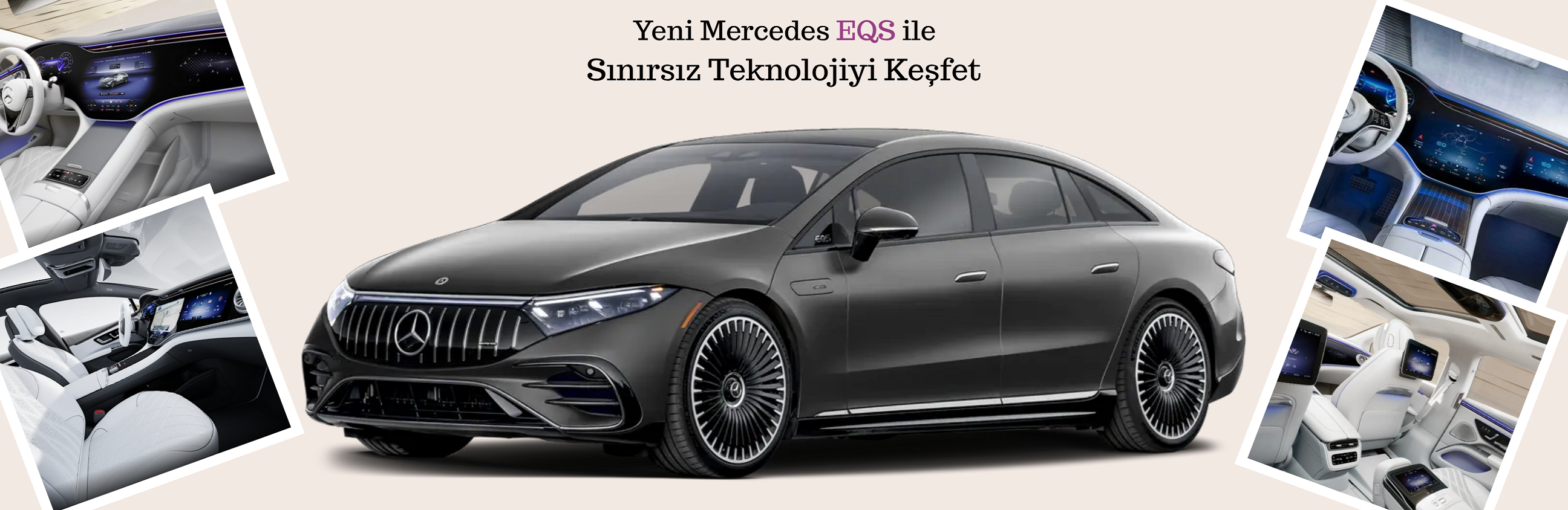 Mercedes- EQS Filomuzda Sizleri Bekliyor
