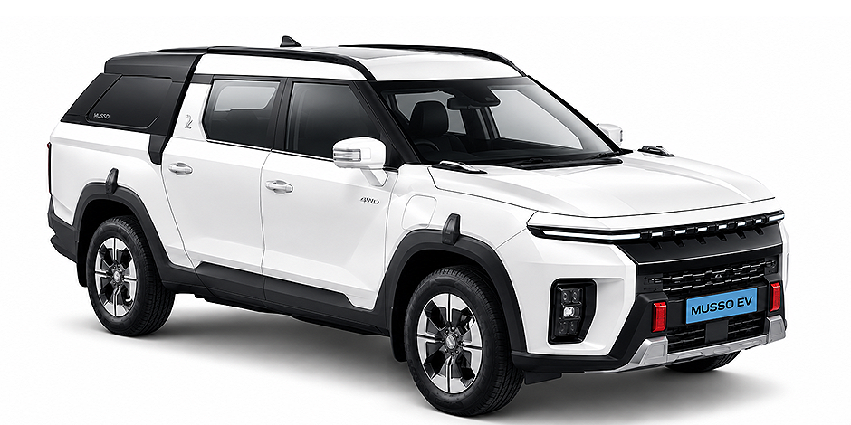 ELEKTRİKLİ YENİ SANG YONG MUSSO EV MENZİL 500 KM